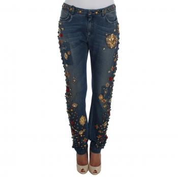 Pantaloni a Gamba Larga Denim D&G