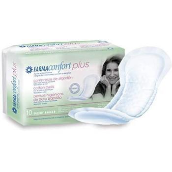 Compresses de coton super Farmaconfort Plus 10 pcs