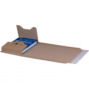 Braune Buchverpackung B5