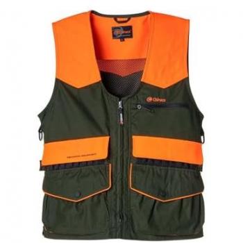 Colete de Trabalho Visível Verde e Laranja – XL
