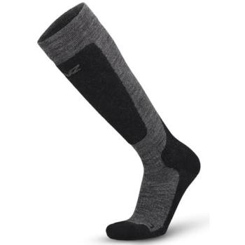 LENZ Merino Winter 3 Socken 2026 grau/schwarz
