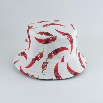 Chapeau de pêcheur été hommes femmes imprimé