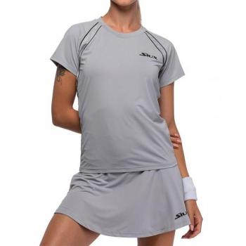 Polo Sportivo Da Padel Siux Match 24 Grigio Femminile