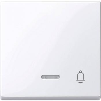 Merten System M Kontrollwippe 435825 – Akws Glz, Aufdruck Klingel