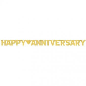 Gouden Folie Letter Banner voor Feest