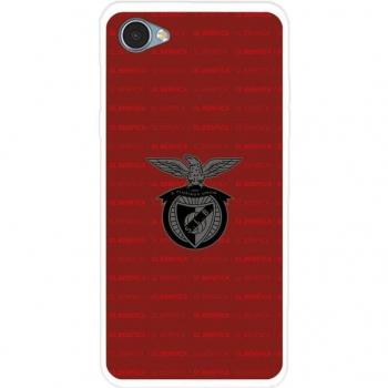 Funda LG Q6 del escudo fondo granate