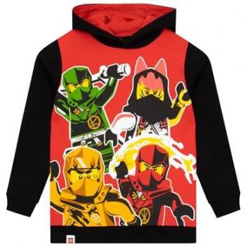Rot: Ninjago Kai, Sora & Lloyd Hoodie für Jungen