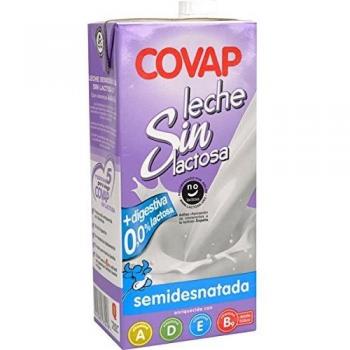 Leche Sin Lactosa Semidesnatada Covap 1L