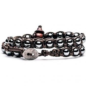 TAMASHII Bracciale tibetano buddista in Ematite BHS600-22