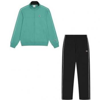 Tuta da jogging Champion Legacy con logo verde 220812