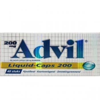 ADVIL RELIVA LIQUID CAPS 200MG 40