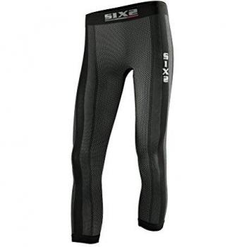 Leggings Tecnici Termici Bambino Sixs Carbon 10 Anni Nero