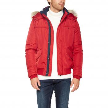 Chaqueta Bomber Rojo Hilfiger Denim Thdm Tech 28, X-Large