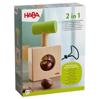 HABA Kombi-Kastanienbohrer & Nussknacker