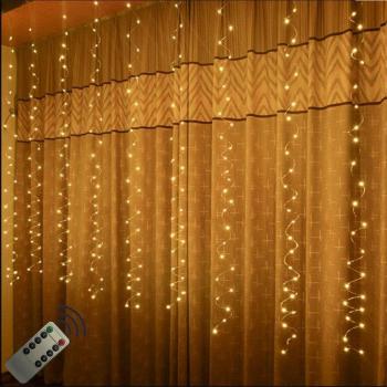 Party Light Cascade 300LED 3x3M Curtain Garland