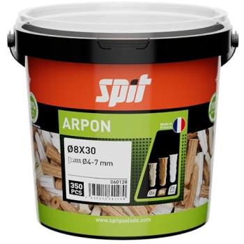 Kit Spit : Chevilles Arpon 8 mm × 32 cm – 350 unités