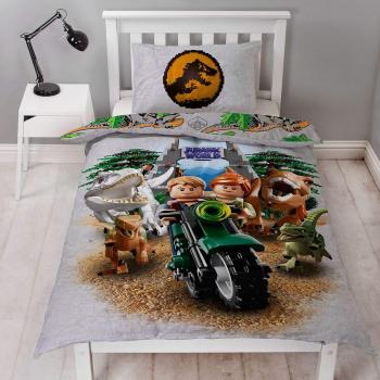 NEW LEGO Jurassic World Reversible Duvet Cover