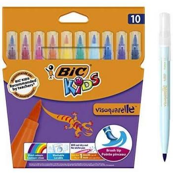 BIC Kids Visaquarelle Feutres de Dessin Pointe Pinceau