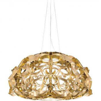 Suspension Slamp, Quantica dorée, Ø 120 cm