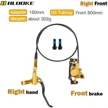 Pinza de freno de disco BLOOKE M620, 160mm, para bicicletas de montaña, fabricada en aluminio