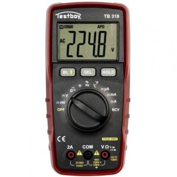 TB 318 Testboy Multimètre numérique CAT IV 1000 V (Code C362642)