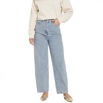 Long Tall Sally Tall Barrel Leg Jeans – Light Blue 18L