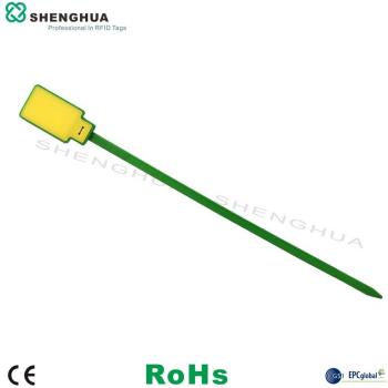 UHF RFID Zip Cable Tie Tag for Container Management (10pcs)