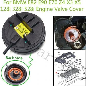 BMW 128i 328i 528i X3 X5 Z4 PCV Valve Cover 11127552281