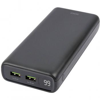 Deltaco Power Bank 20000 mAh USB-A e USB-C