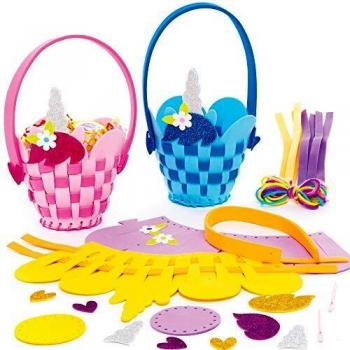Unicorn Basket Weaving Kits (Pack of 4)