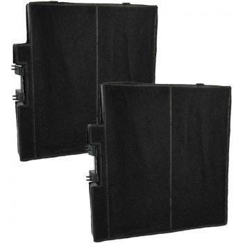 VHBW 2x Activated Carbon Filter for Bosch DWB66DM50B/01, DWB66BC50