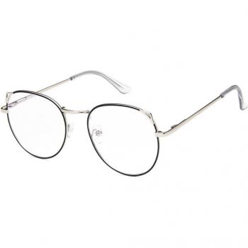 Metal Frame Cat Ear Optical Glasses for Women