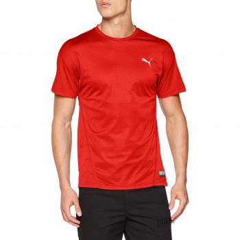 Puma Herren A.C.E. SS Shirt High Risk Rot XXL
