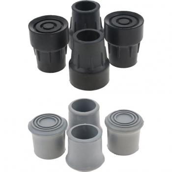 8pcs Replacement Rubber Feet for Crutches and Walking Sticks 0.86 inch Inner Diameter