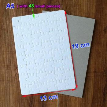 10 Sets A5 Heart Design Hardboard Sublimation Jigsaw Puzzles