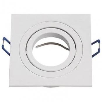 Fab 14348CU01 Incasso Bianco Quadrato 9,2x9,2 cm