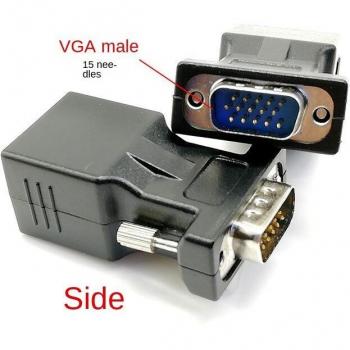 Adaptador de VGA a red RJ-45