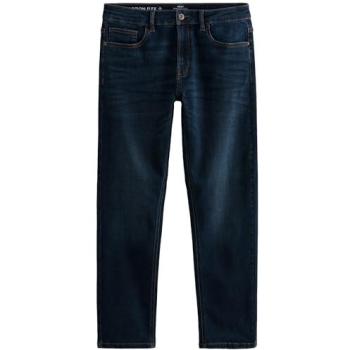 Next Blue Mid Indigo Straight Fit Motionflex Jeans – Herrenmode, Farbton Indigo