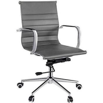 Sillón Ejecutivo Gris de Metal