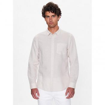 Camicia regular fit beige CK K10-108664