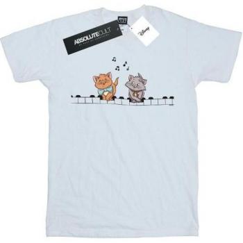 Disney Girls Aristocats Piano Players T-Shirt