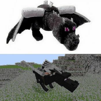 Ender Dragon Peluche 60cm de Minecraft