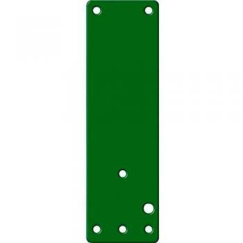 Plaque de montage anti-incendie GFS 901 670 laquée verte L 175 mm l 52 mm