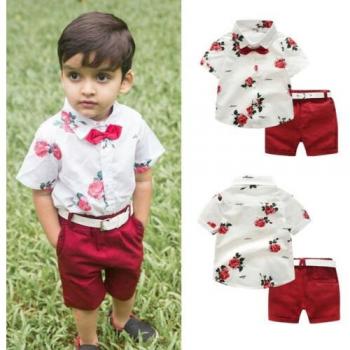 Camiseta y Pantalones Cortos para Bebés