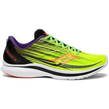 Uomo Saucony Kinvara 12 Corsa Strada Gialla 41 EU