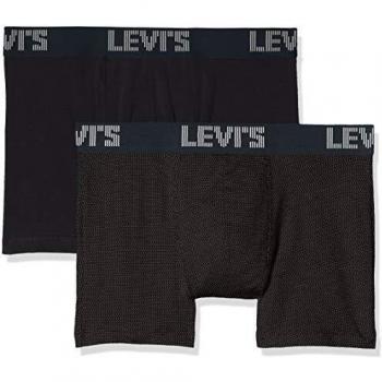 Levi's Culotte Boxer Brief 2P, Negro Caviar 703, S