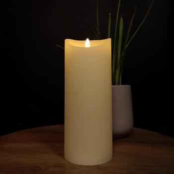 Warm White Flickerbright Candle with Timer