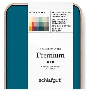 Premium Spannbettlaken von Schlafgut, nachhaltige Verpackung