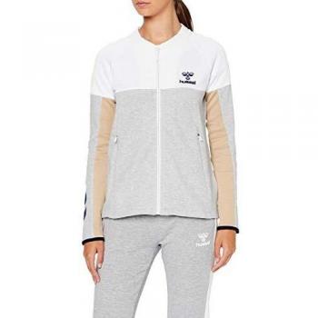 Veste féminine zip Hummel HMLLYDIA, couleur gris mélangé