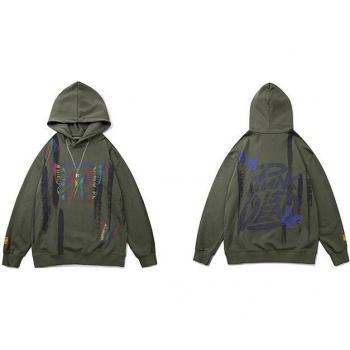 Streetwear Butterfly Print Sweatshirt